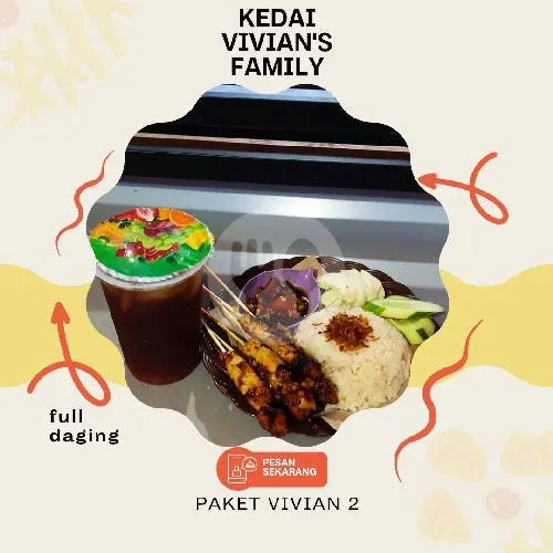 Nasi Liwet / Biasa + Sate Ayam Maranggi (6Tusuk) + Es Teh