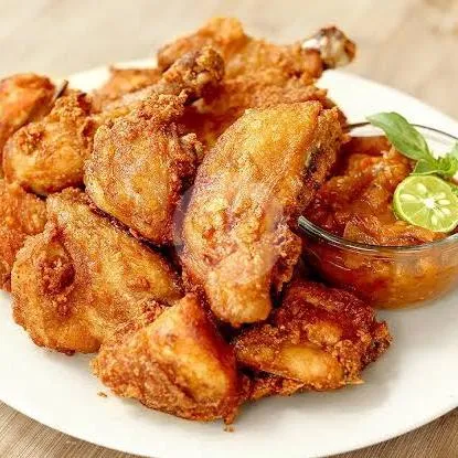 Ayam Negeri Goreng + Sambal